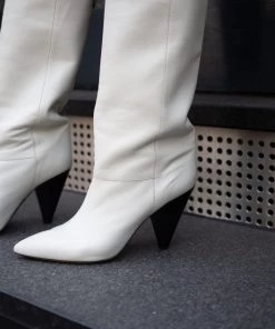 Isabel Marant LOENS HIGH BOOTS / Ecru
