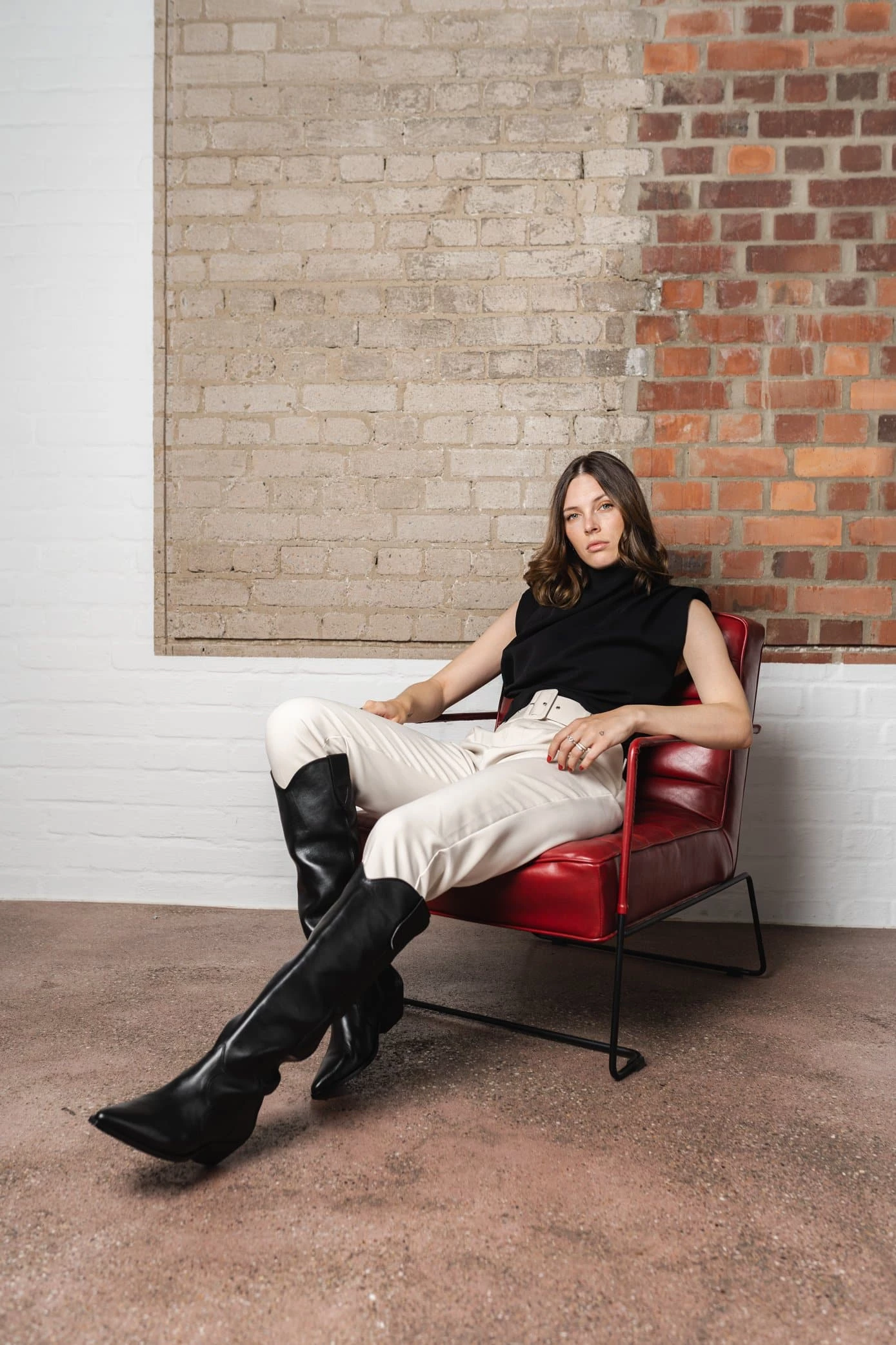 Isabel Marant DENVEE HIGH BOOTS / Black 5 Isabel Marant DENVEE HIGH BOOTS / Black