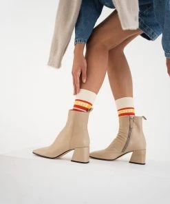 Pomme D'Or Ankle Boots NEW AMY 6010B | Glove Ecru