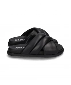 Copenhagen Studios CPH726 | Nappa Black Sandals