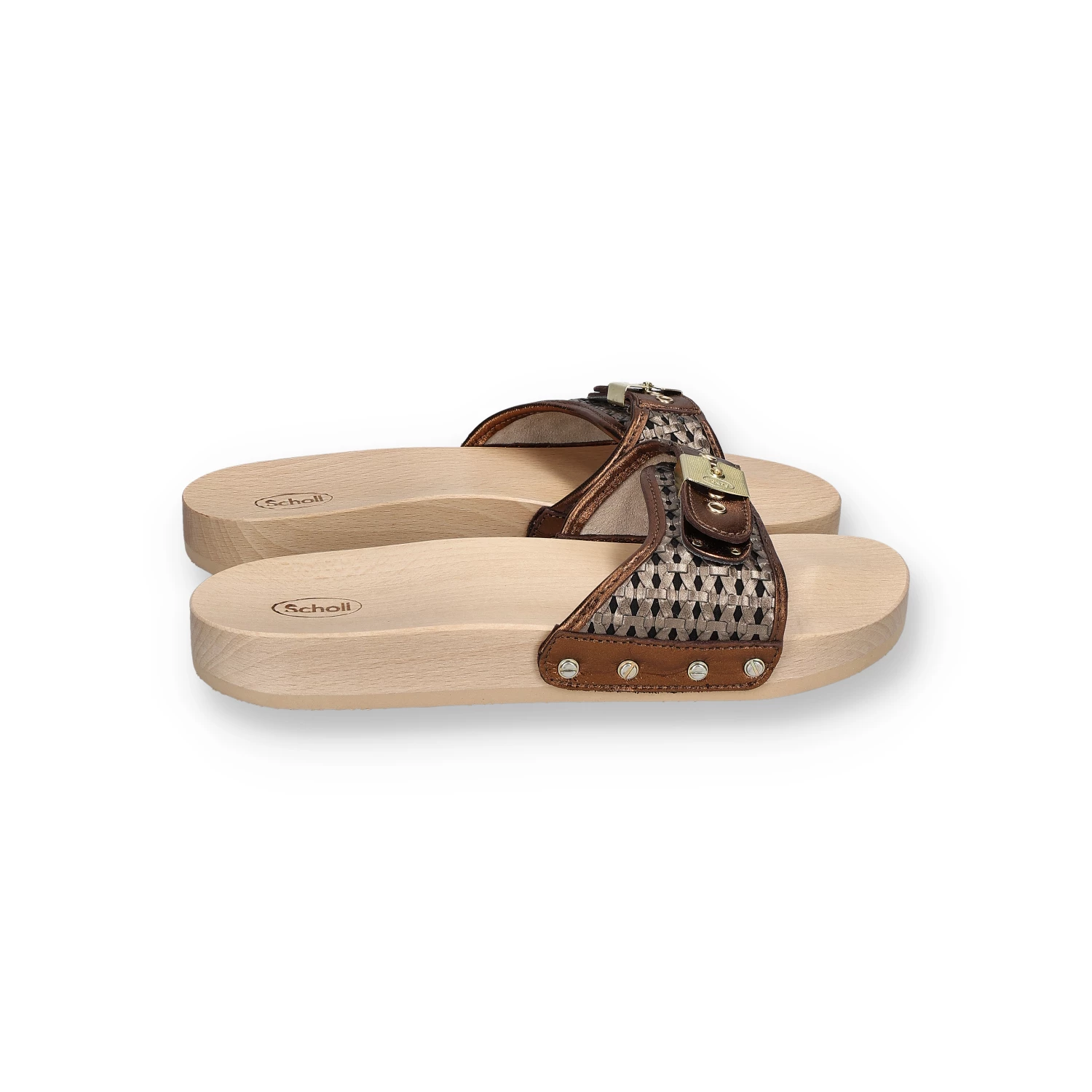 Scholl Iconic New Arrivals PESCURA FLAT | Raffia Bronze 4 Scholl Iconic New Arrivals PESCURA FLAT | Raffia Bronze