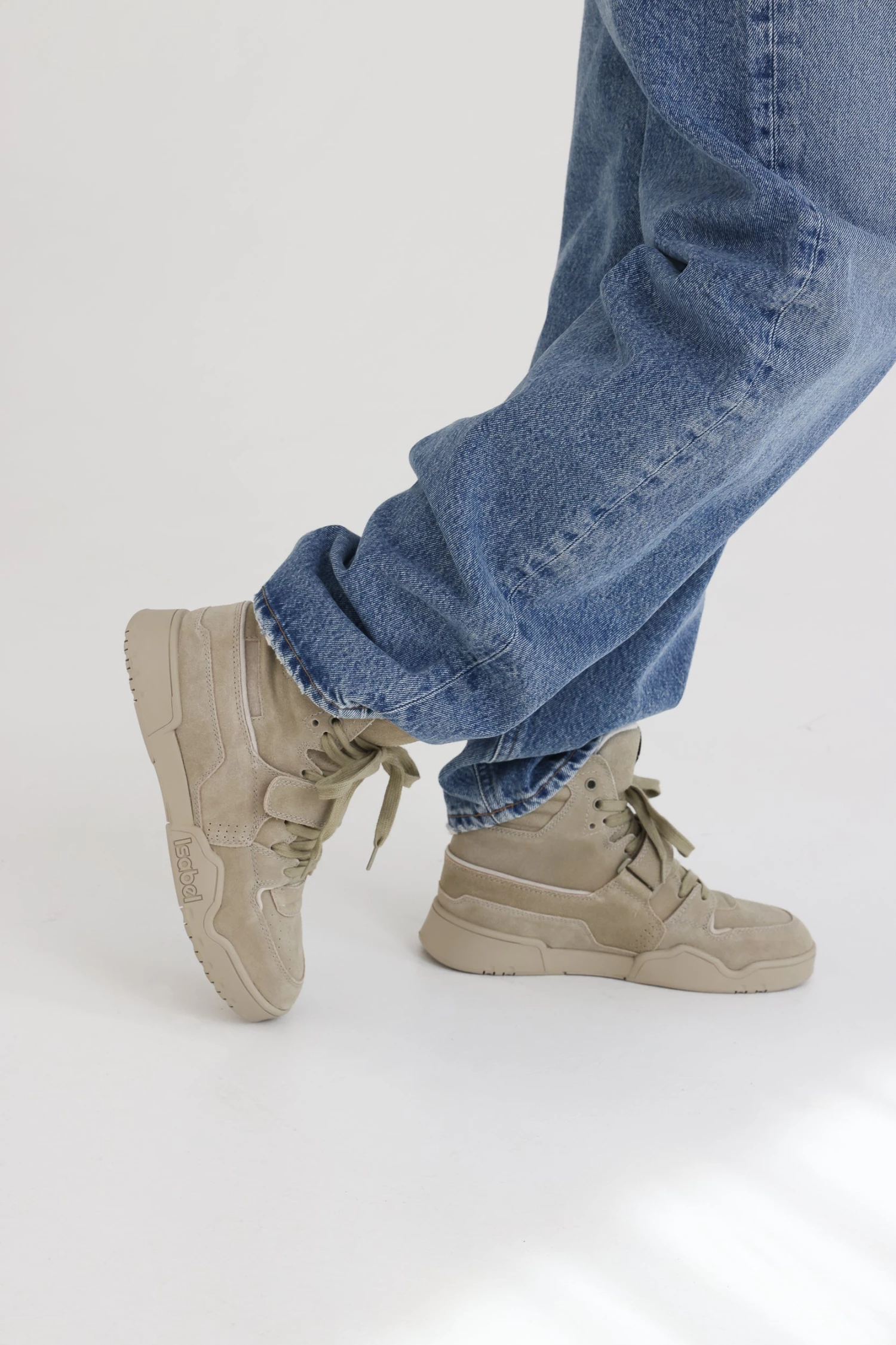 Isabel Marant ALSEE MONOCHROME SNEAKER | Beige New Arrivals 5 Isabel Marant ALSEE MONOCHROME SNEAKER | Beige New Arrivals