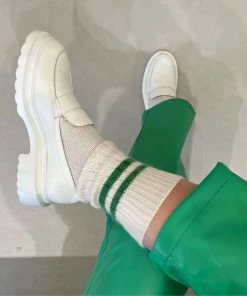 Pomme D'Or Slipper REY 2949A | Seta Cream