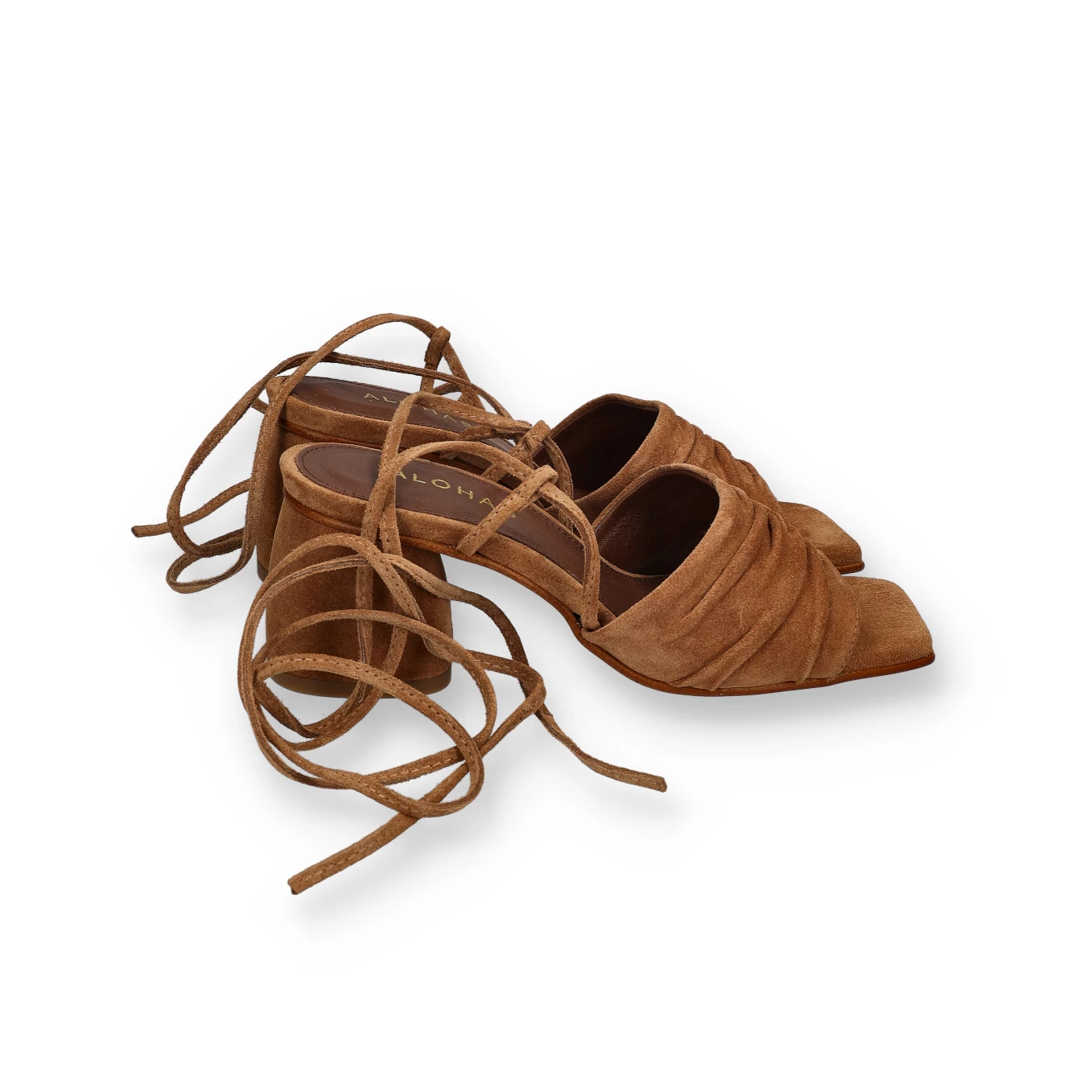 ALOHAS KAHLO HEELS | Suede Camel 6 ALOHAS KAHLO HEELS | Suede Camel
