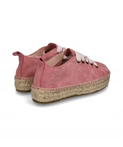 Manebi LACE-UP ESPADRILLES | Peony