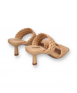 Lola Cruz SANDAL AINA 019Z14BK | Nude 7 Lola Cruz SANDAL AINA 019Z14BK | Nude