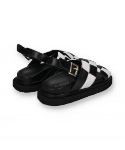 ALOHAS MARSHMALLOW SCACCI SANDALS | Black & White New Arrivals 7 ALOHAS MARSHMALLOW SCACCI SANDALS | Black & White New Arrivals