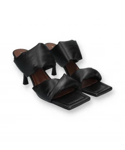 ALOHAS TWIST STRAP HEELS | Black New Arrivals