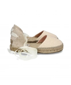 Manebi New Arrivals FLAT VALENCIANA | Cotton Bouclé Natural